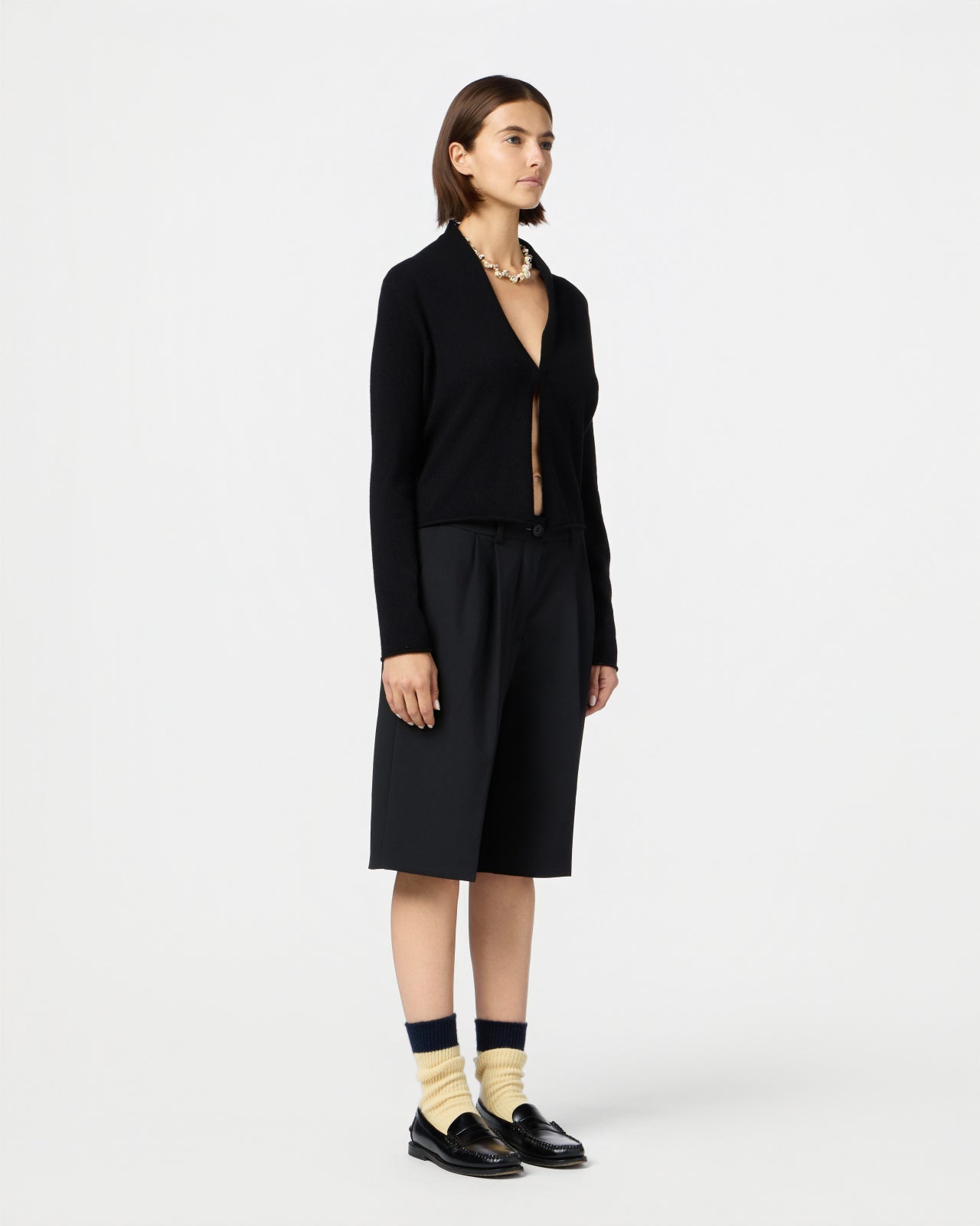 Stealth Cardigan - Black Guest In Residence Stealth Cardigan - Black Guest In Residence