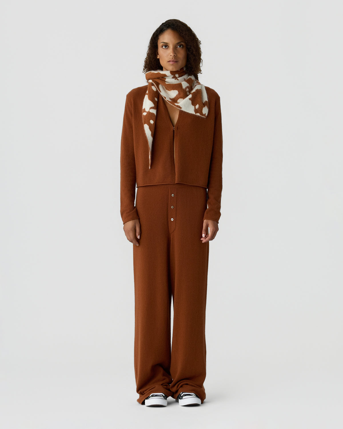 Stealth Cardigan - Burnt Sienna