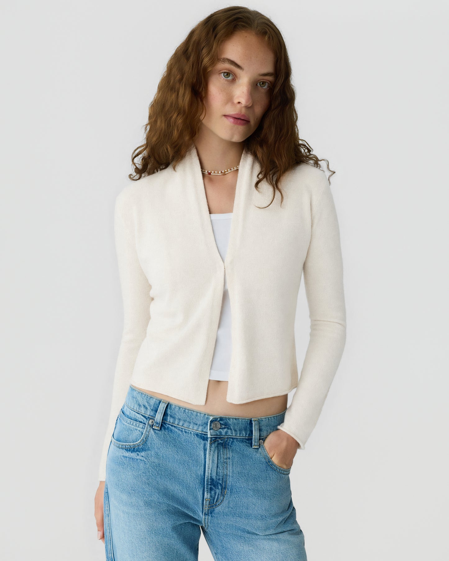 Stealth Cardigan - Cream