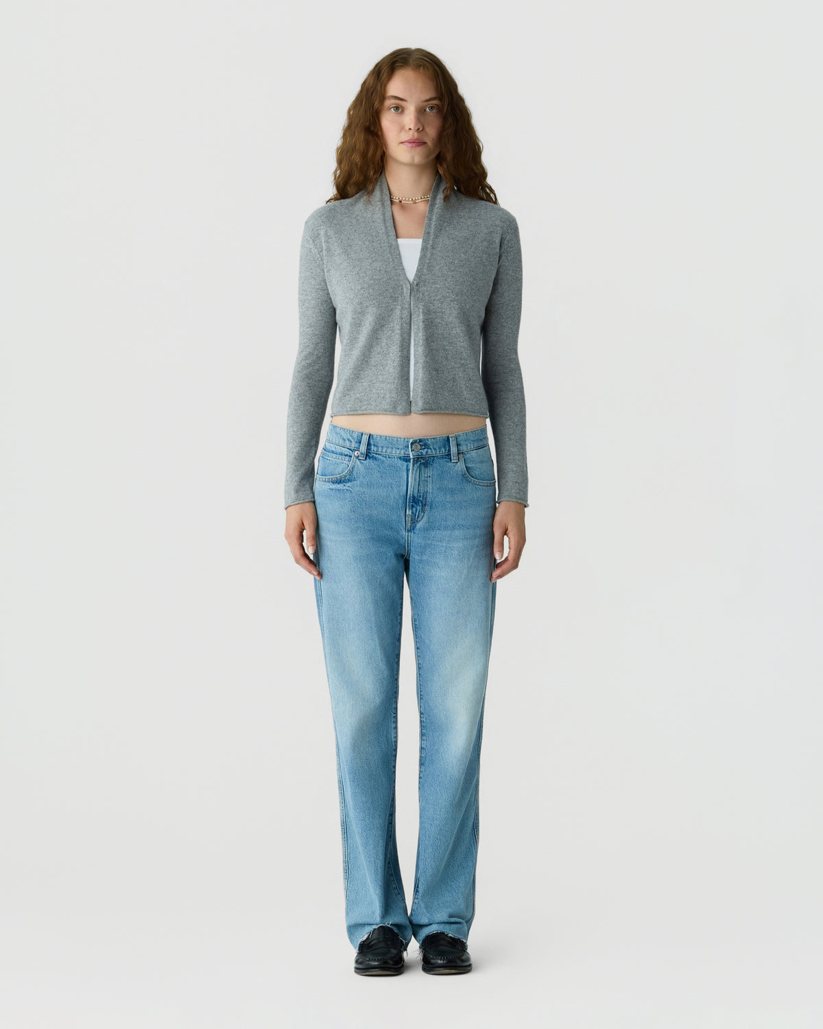 Stealth Cardigan - Heather Grey