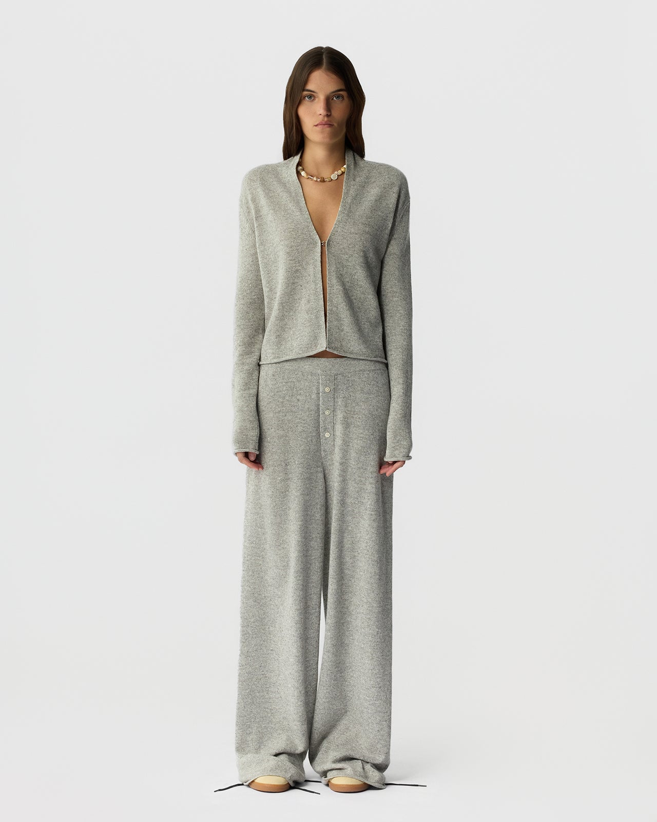 Stealth Cardigan - Stone – Guest In Residence