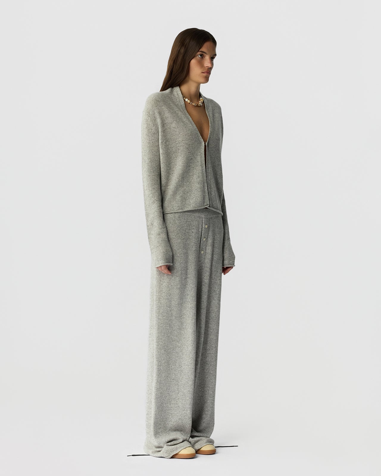 Stealth Cardigan - Stone