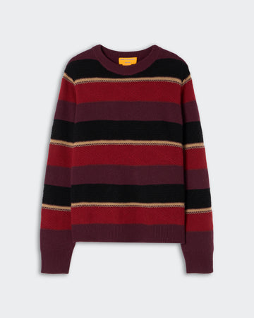 Stripe Crew - Fig Combo
