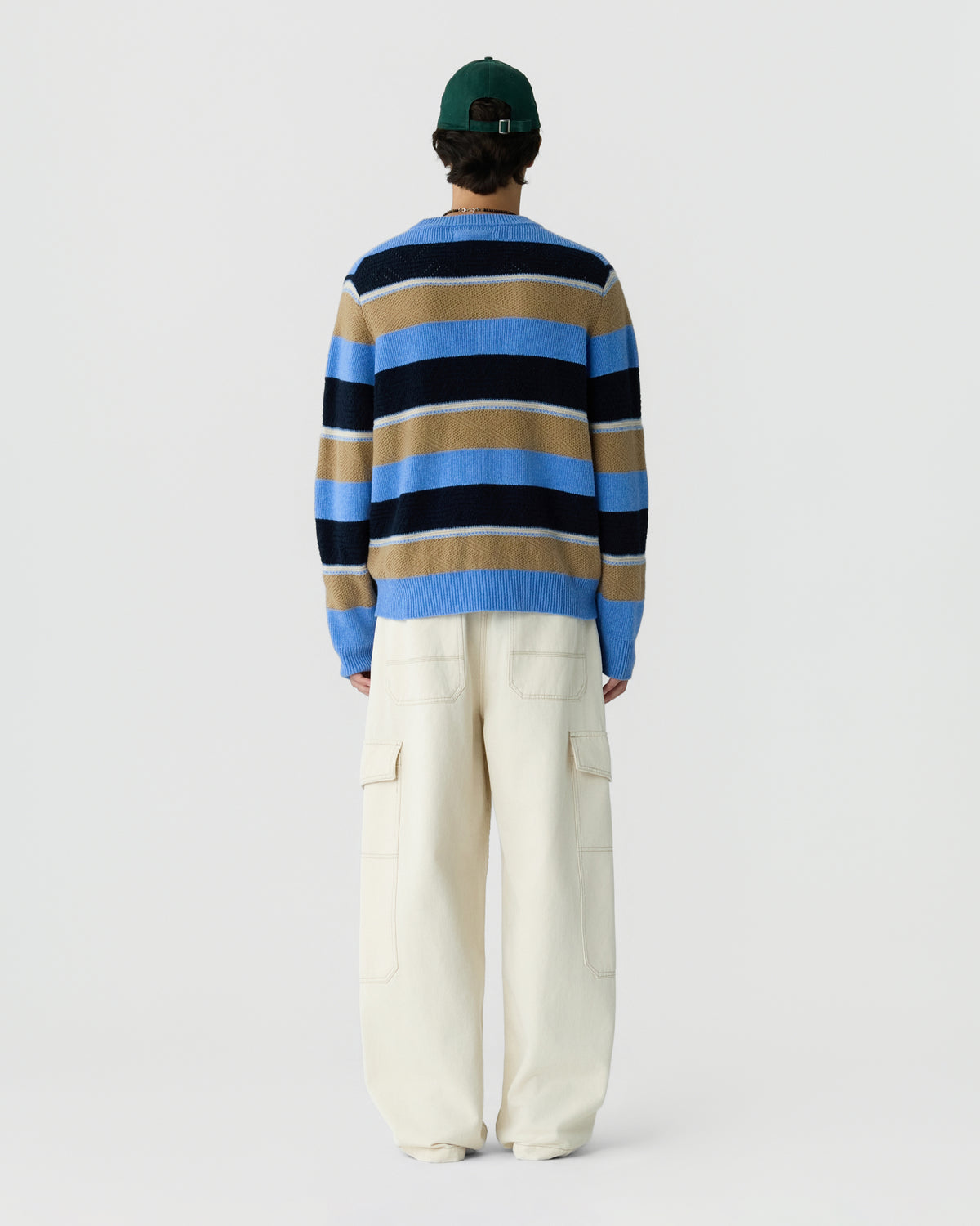 Stripe Crew - Delft Blue Combo