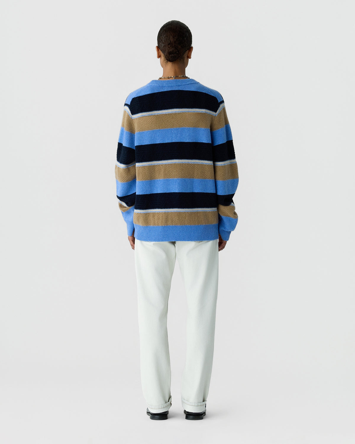 Stripe Crew - Delft Blue Combo
