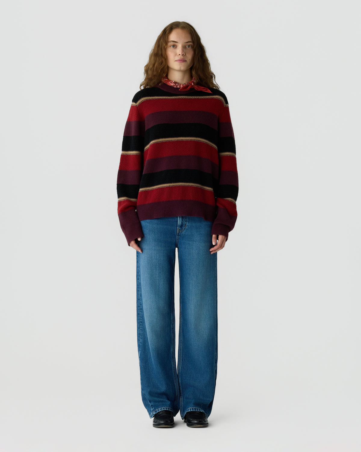 Stripe Crew - Fig Combo