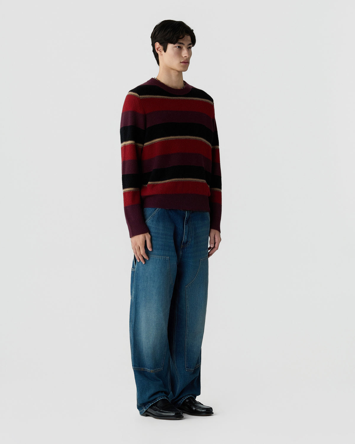 Stripe Crew - Fig Combo