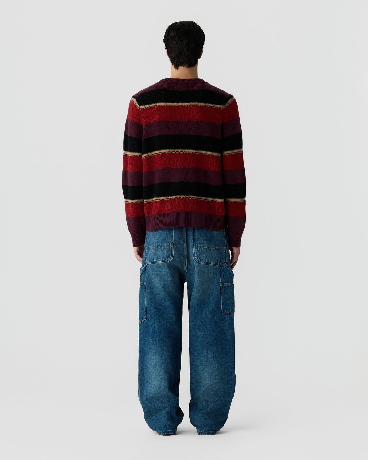 Stripe Crew - Fig Combo