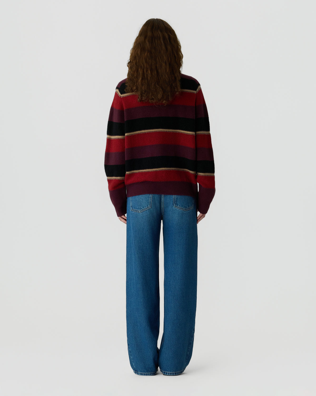 Stripe Crew - Fig Combo