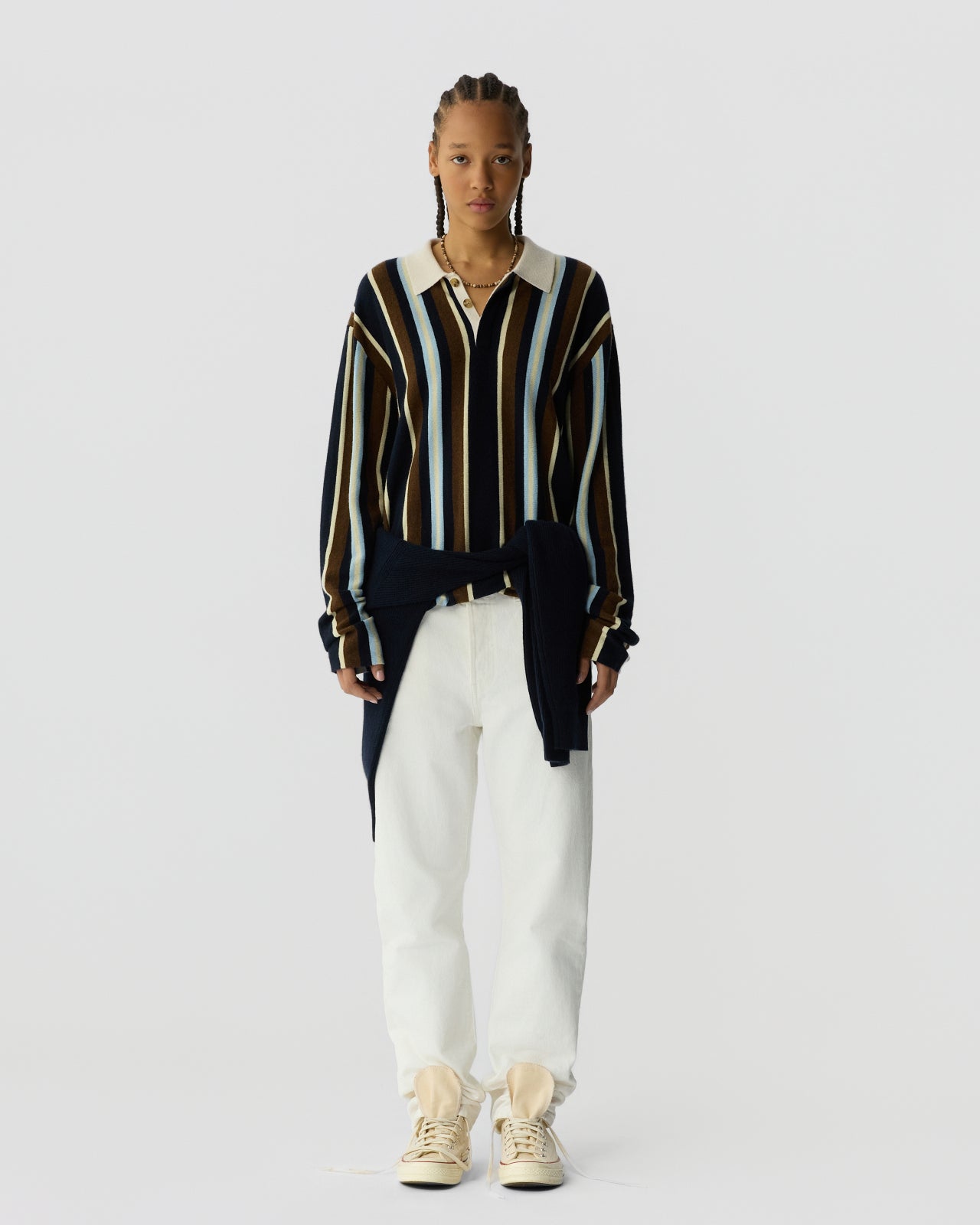 Striped Rugby - Midnight