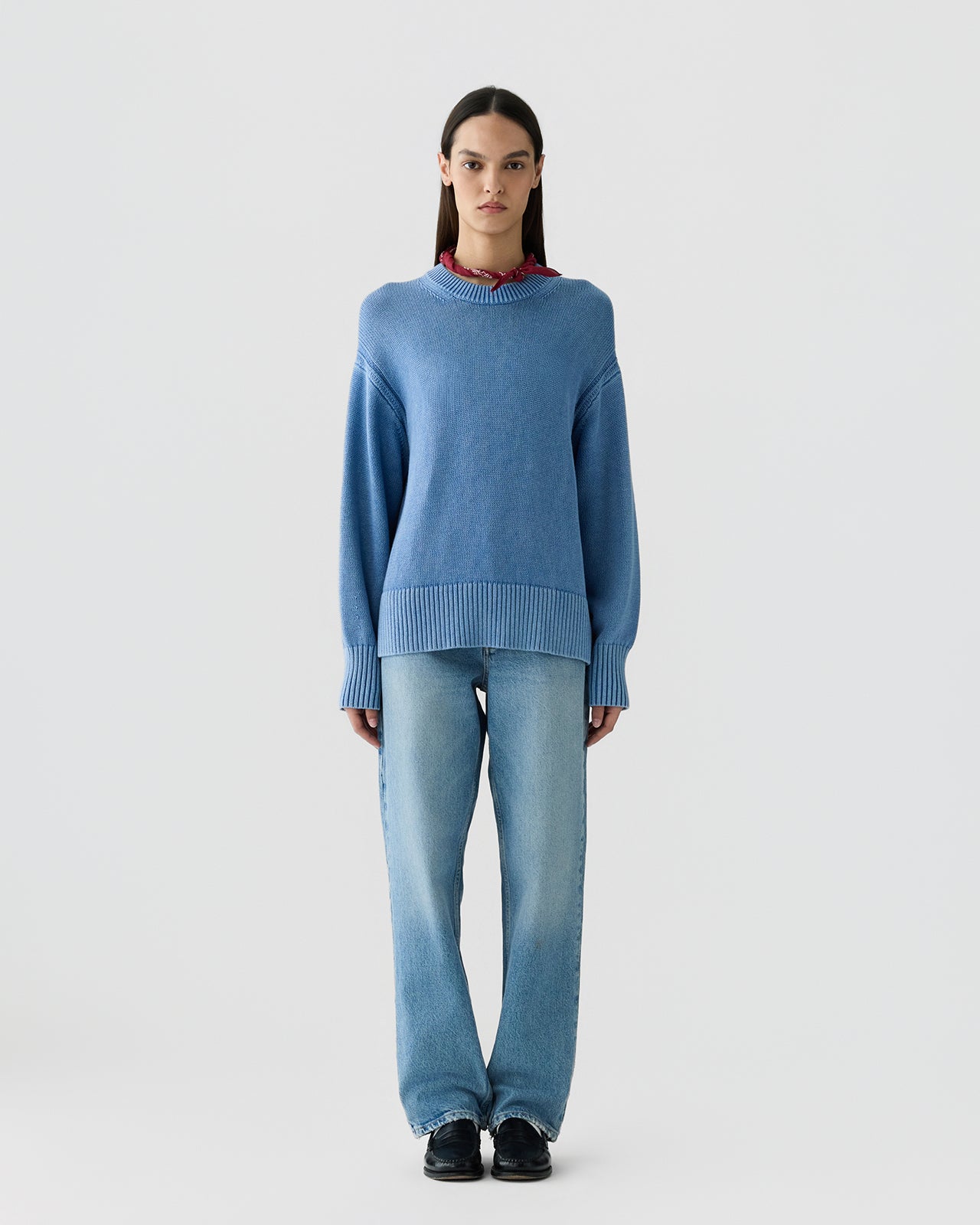 Sunwash Cozy Crew - Delft Blue