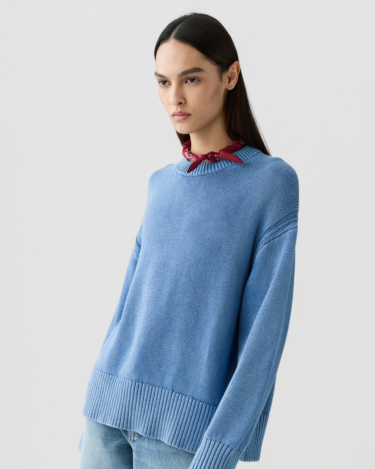Sunwash Cozy Crew - Delft Blue