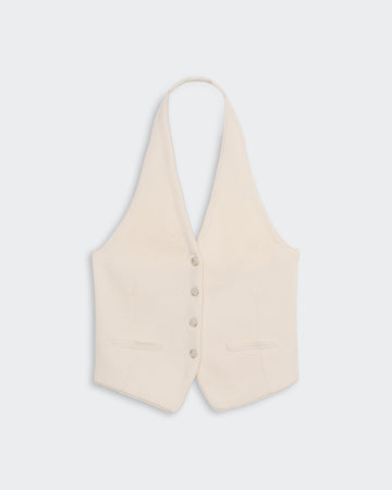 Tailored Halter Vest