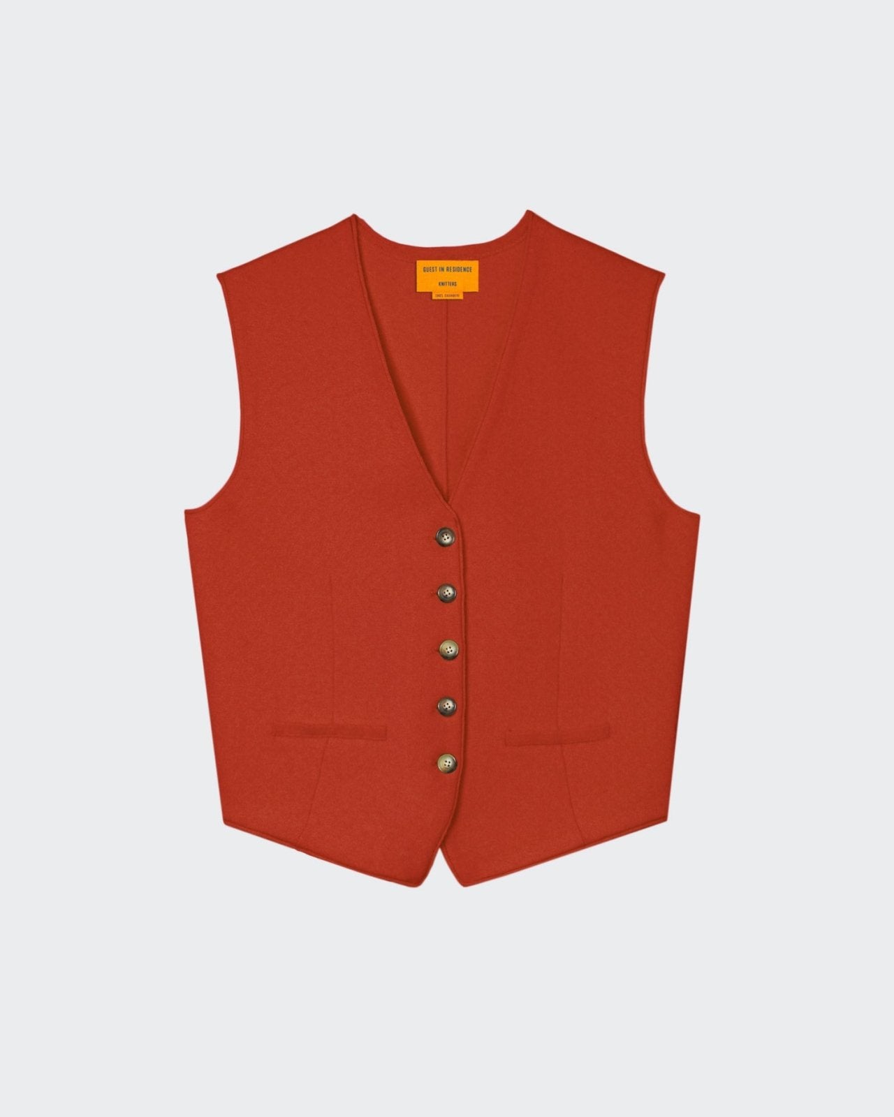 Tailored Vest - Chai