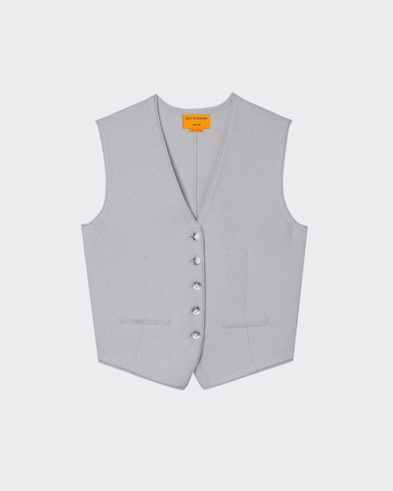 Tailored Vest - Stone