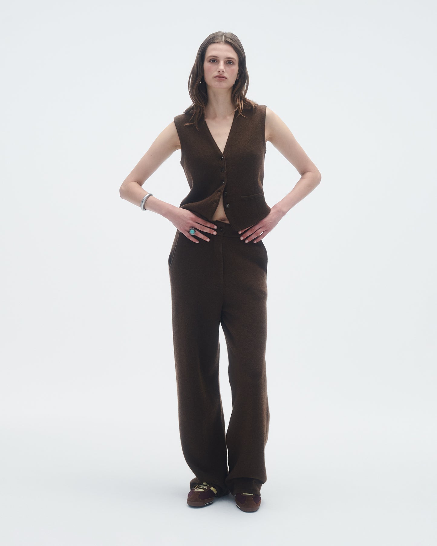 Tailored Trouser - Chestnut