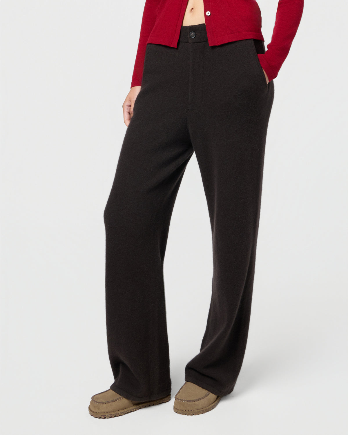 Tailored Trouser - Burnt Cocoa