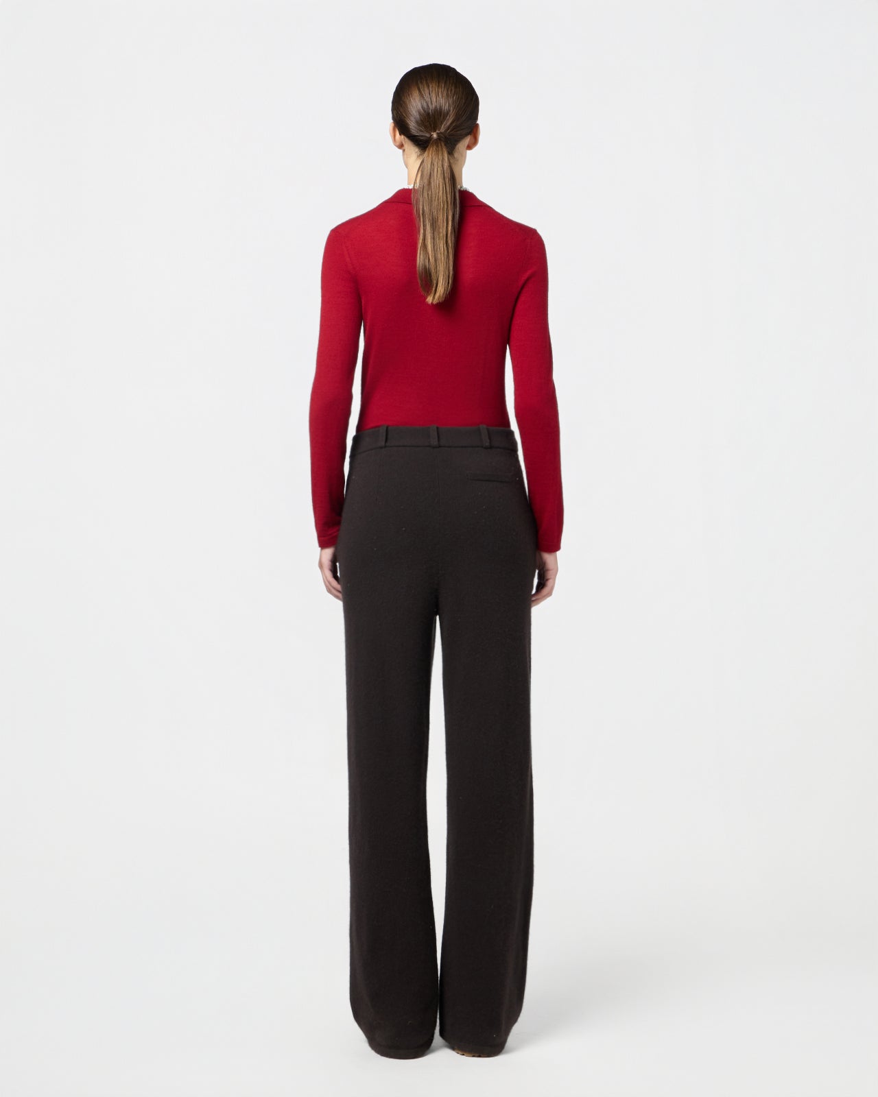 Tailored Trouser - Burnt Cocoa