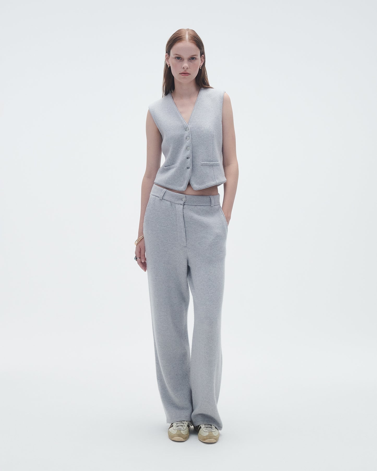 Tailored Trouser - Stone