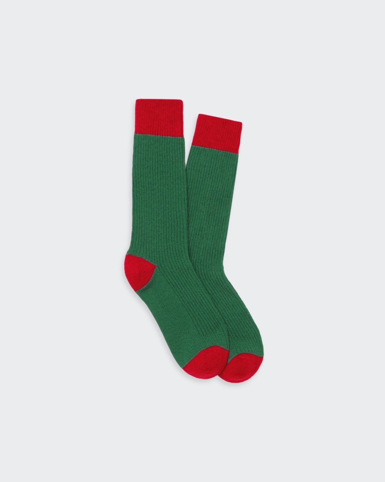 The Soft Socks - Rainforest/True Red