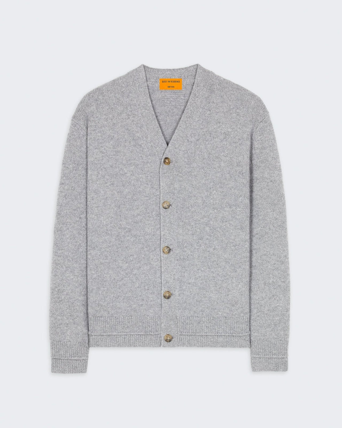 True Cardigan In Cashmere - Heather Grey