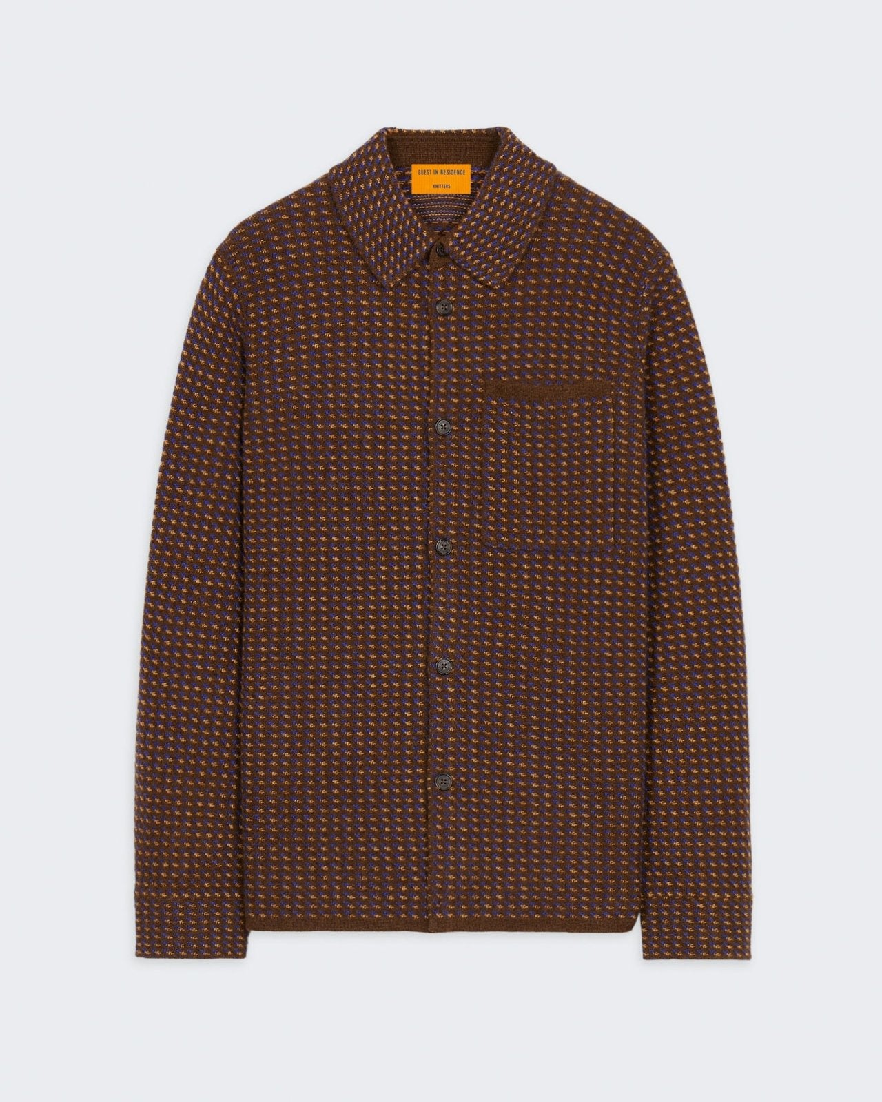 Tweed Work Shirt - Chestnut Combo