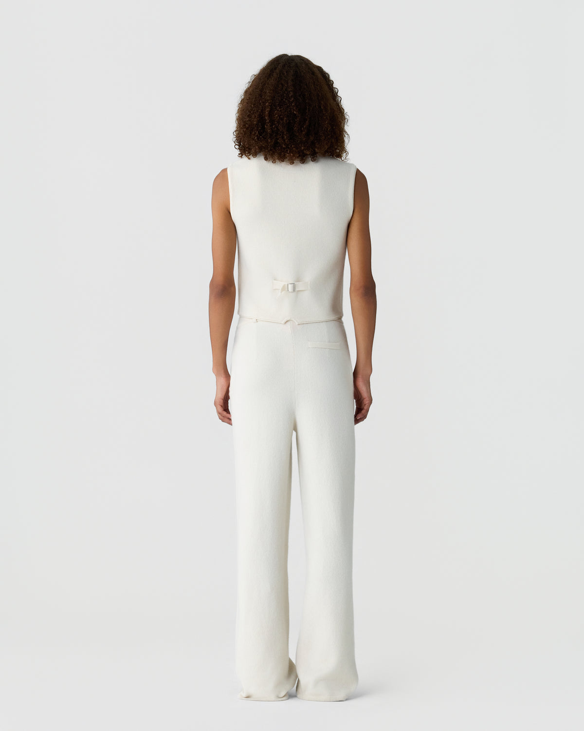 Tailored Trouser - Cream