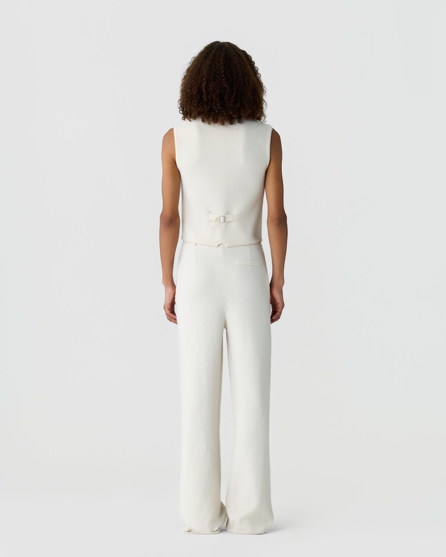 Tailored Trouser - Cream