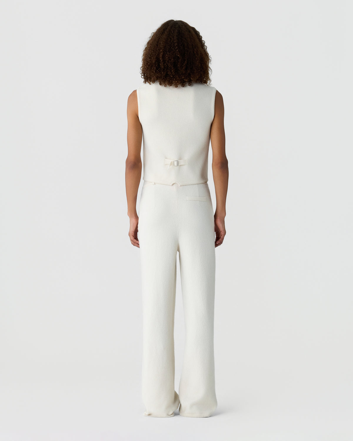 Tailored Trouser - Cream
