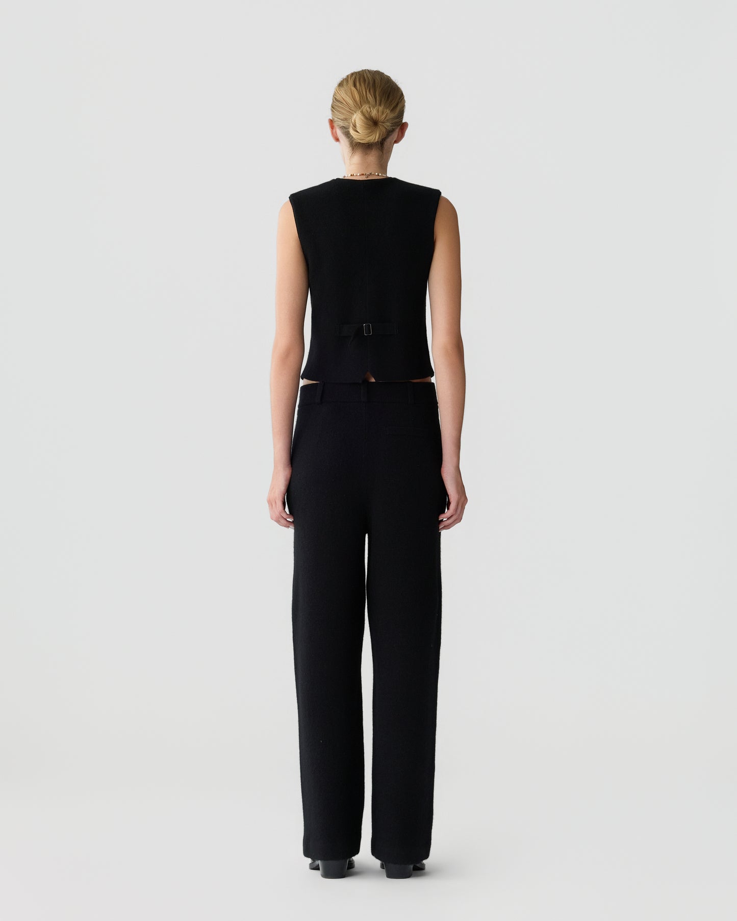 Tailored Vest - Black