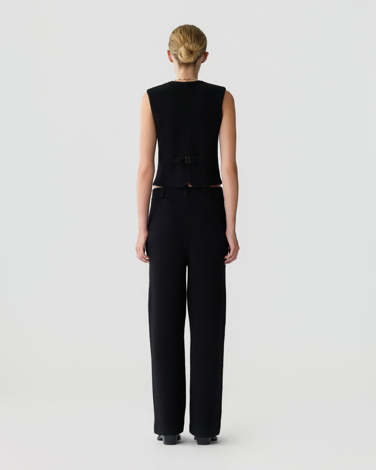 Tailored Vest - Black