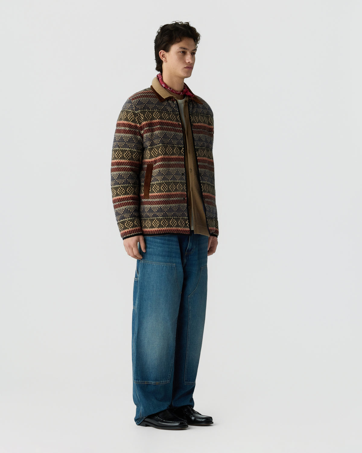 Tartan Bomber - Camel Combo