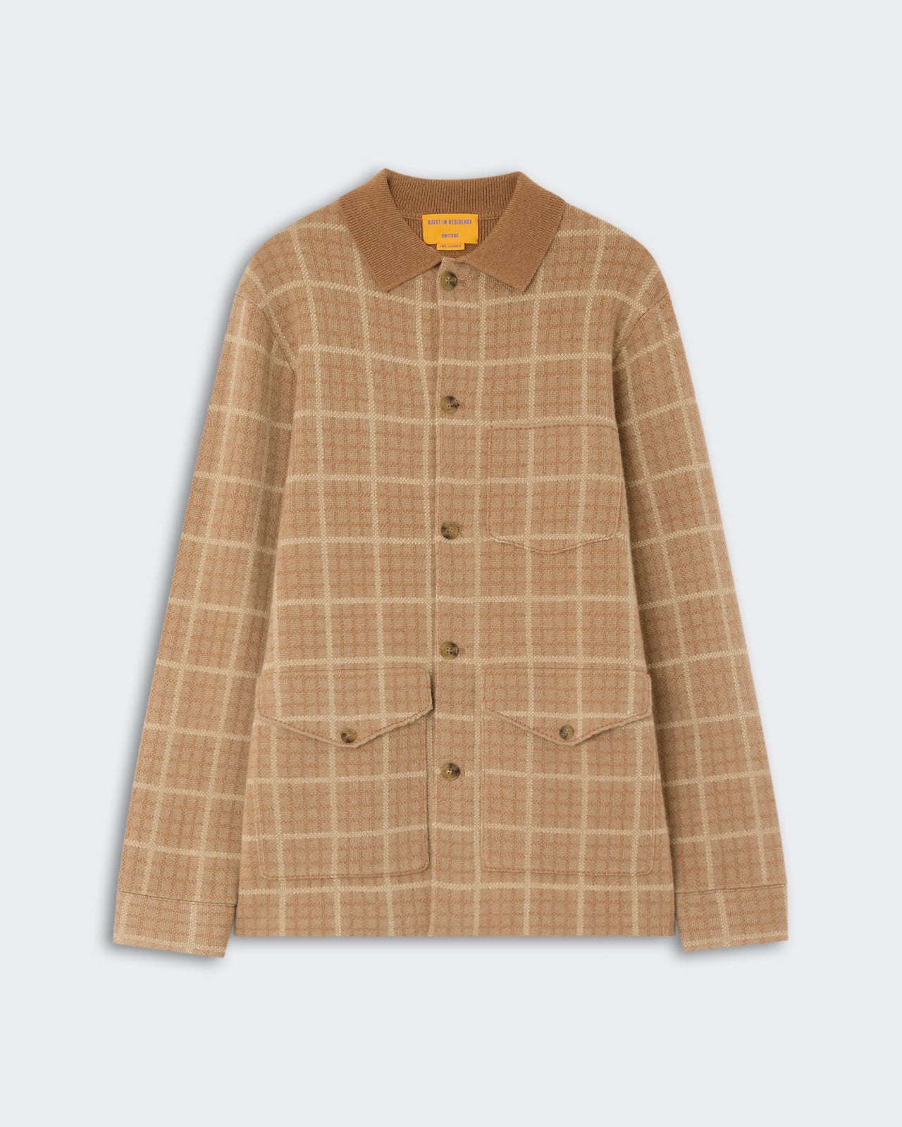 Tartan Industry Jacket - Camel Combo