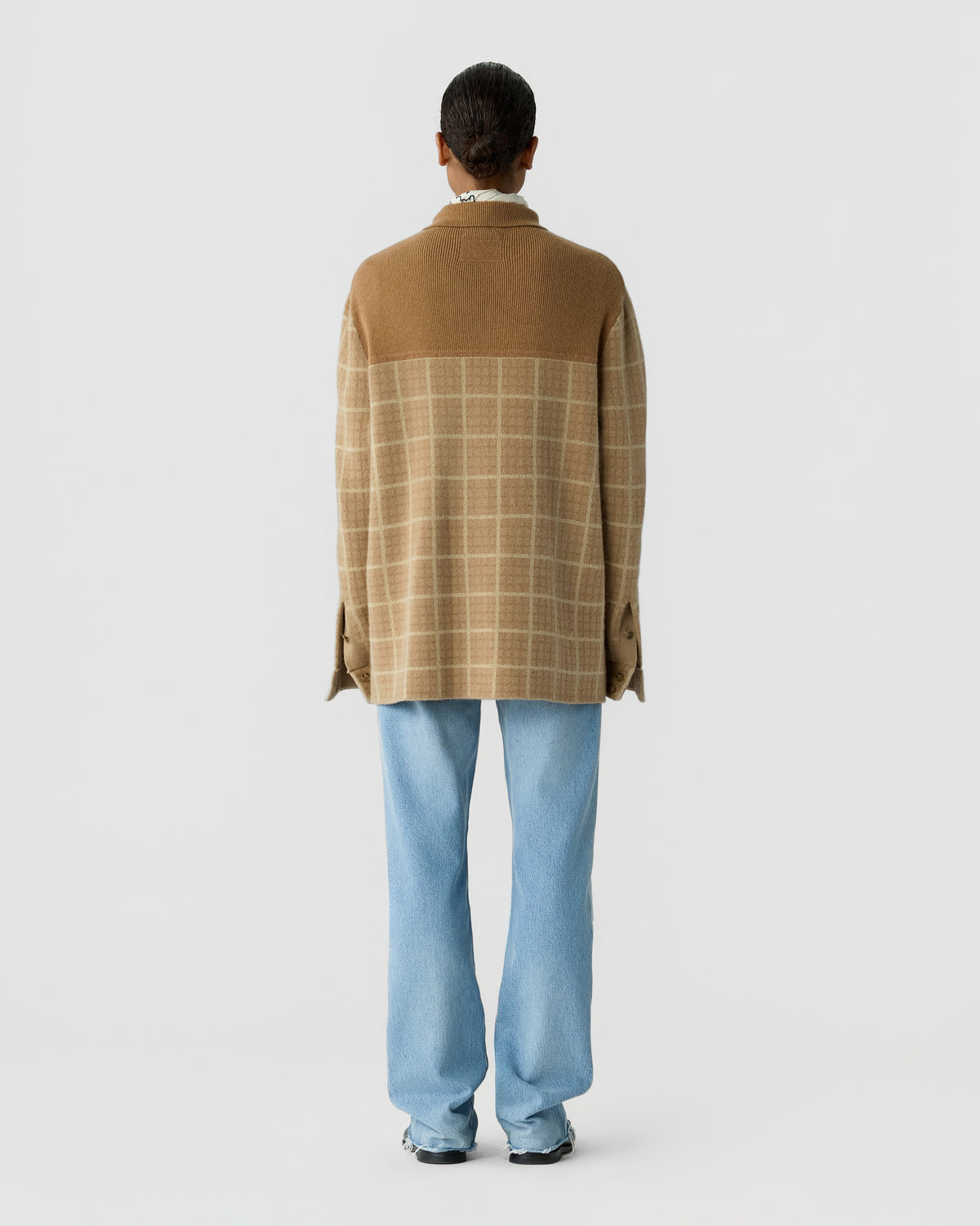 Tartan Industry Jacket - Camel Combo