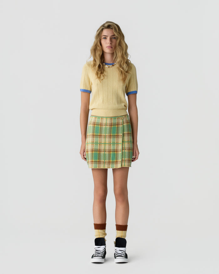 Guest in Residence — Tartan Mini Skirt - Highland Combo