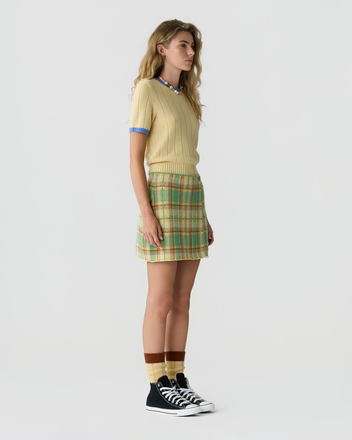 Tartan Mini Skirt - Highland Combo