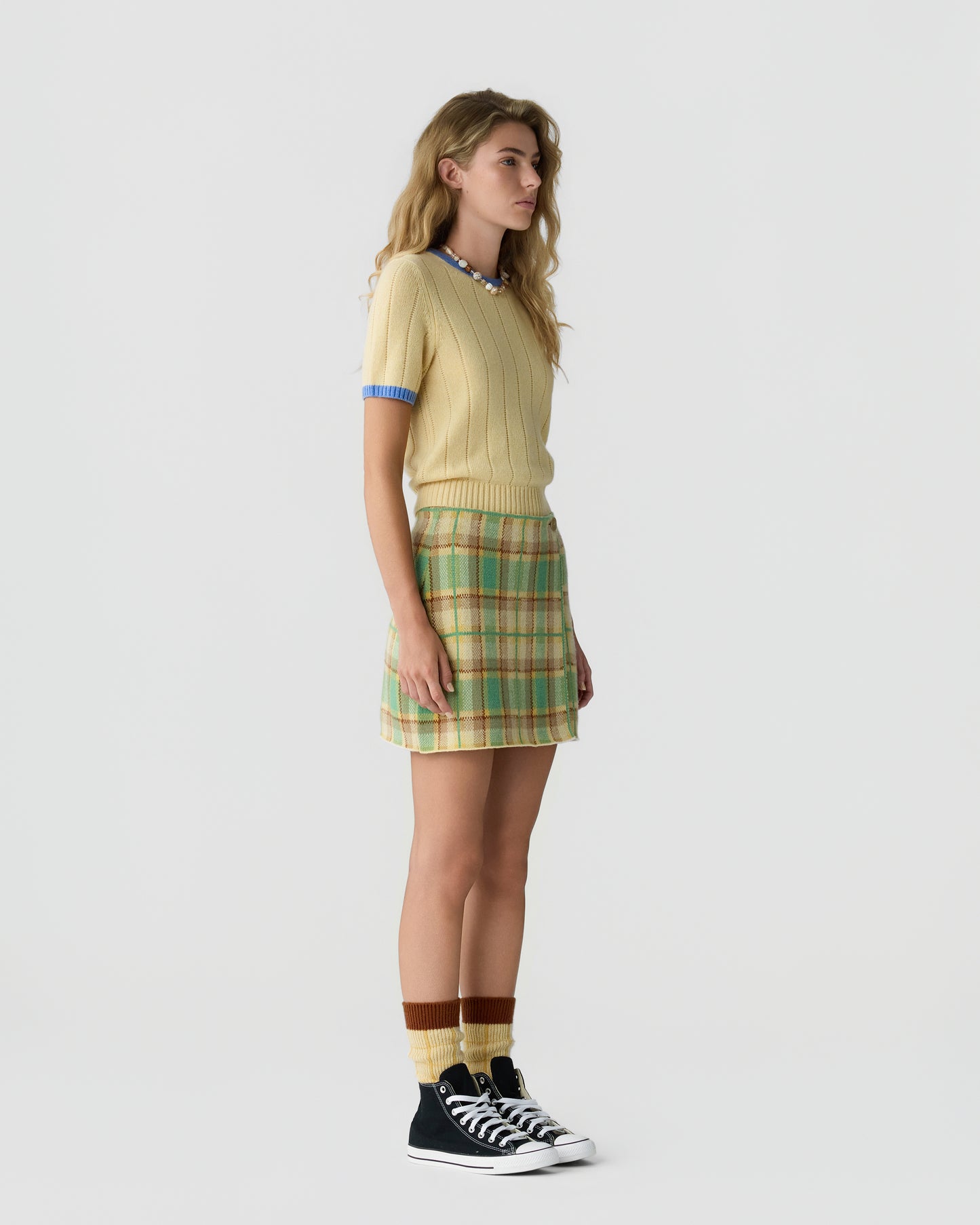 Tartan Mini Skirt - Highland Combo