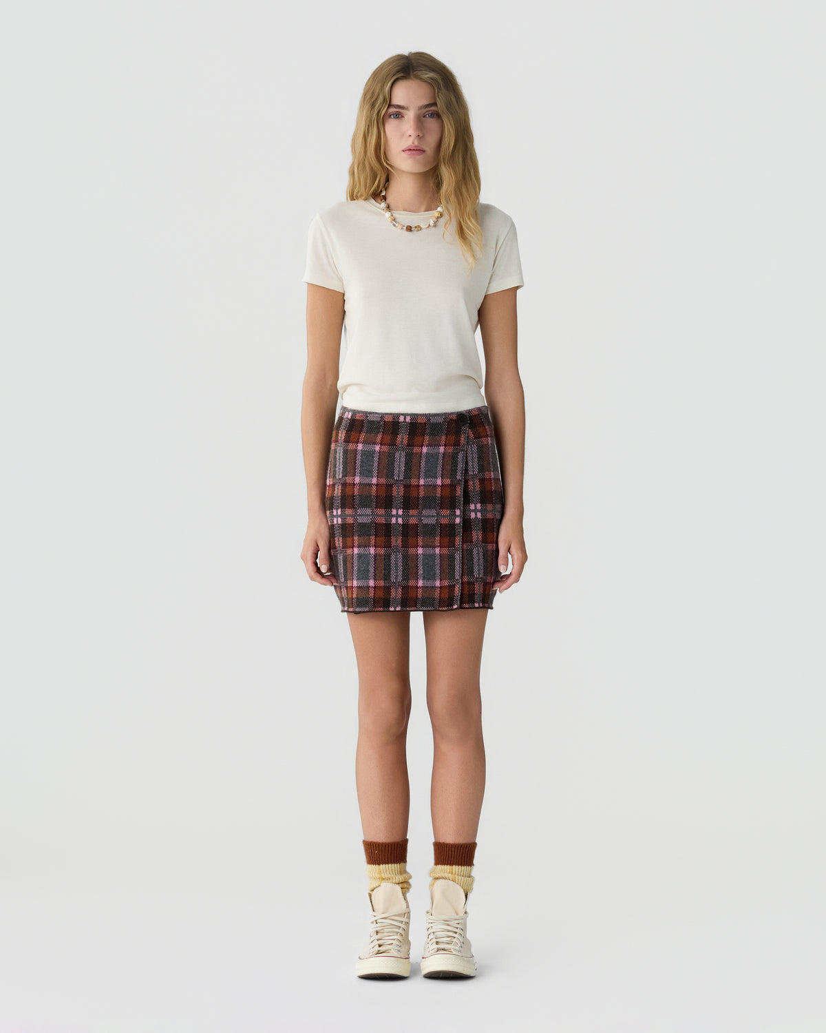 Tartan Mini Skirt - Sprinkle Combo