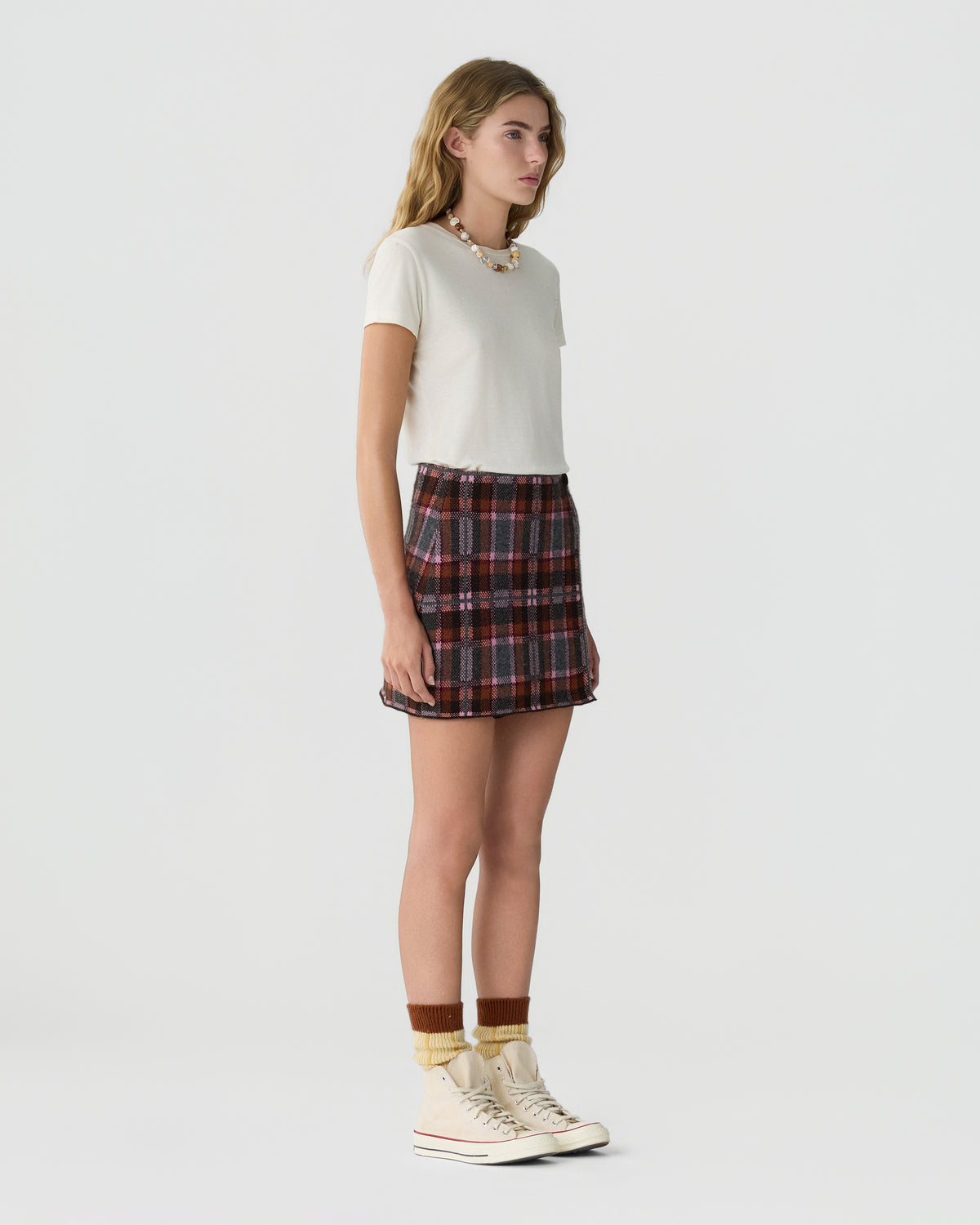 Tartan Mini Skirt - Sprinkle Combo