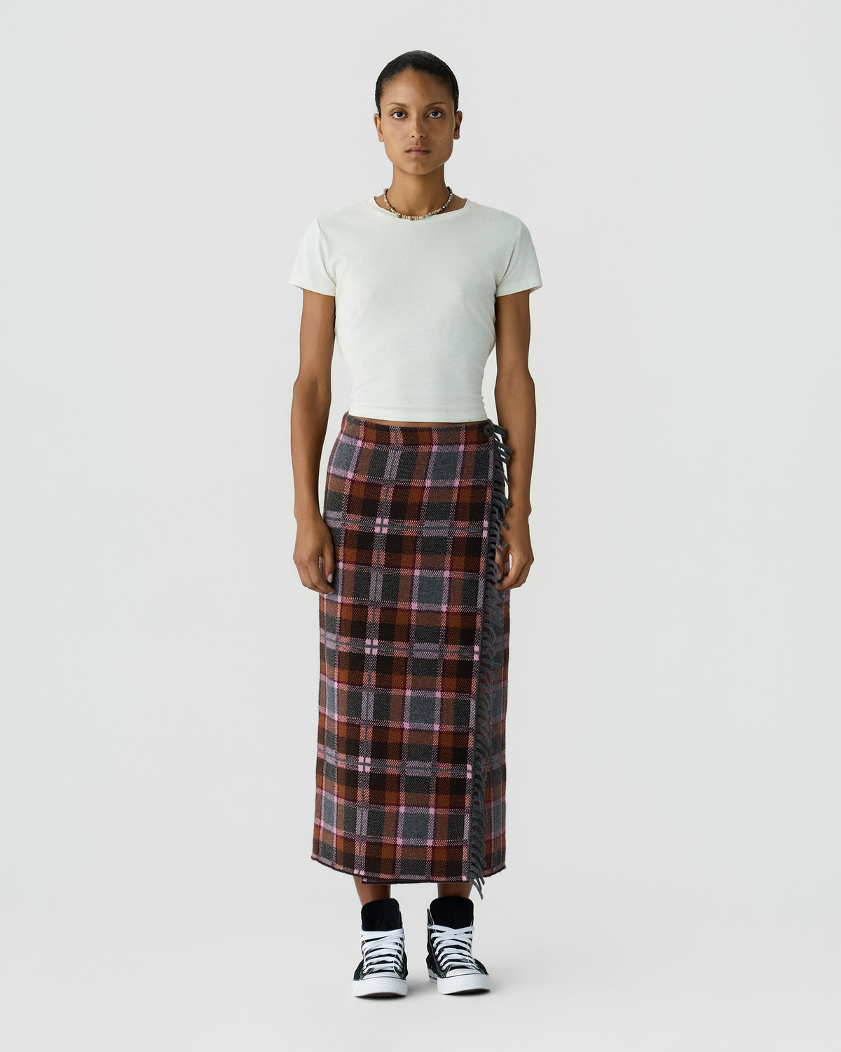 Tartan Wrap Skirt - Sprinkle Combo