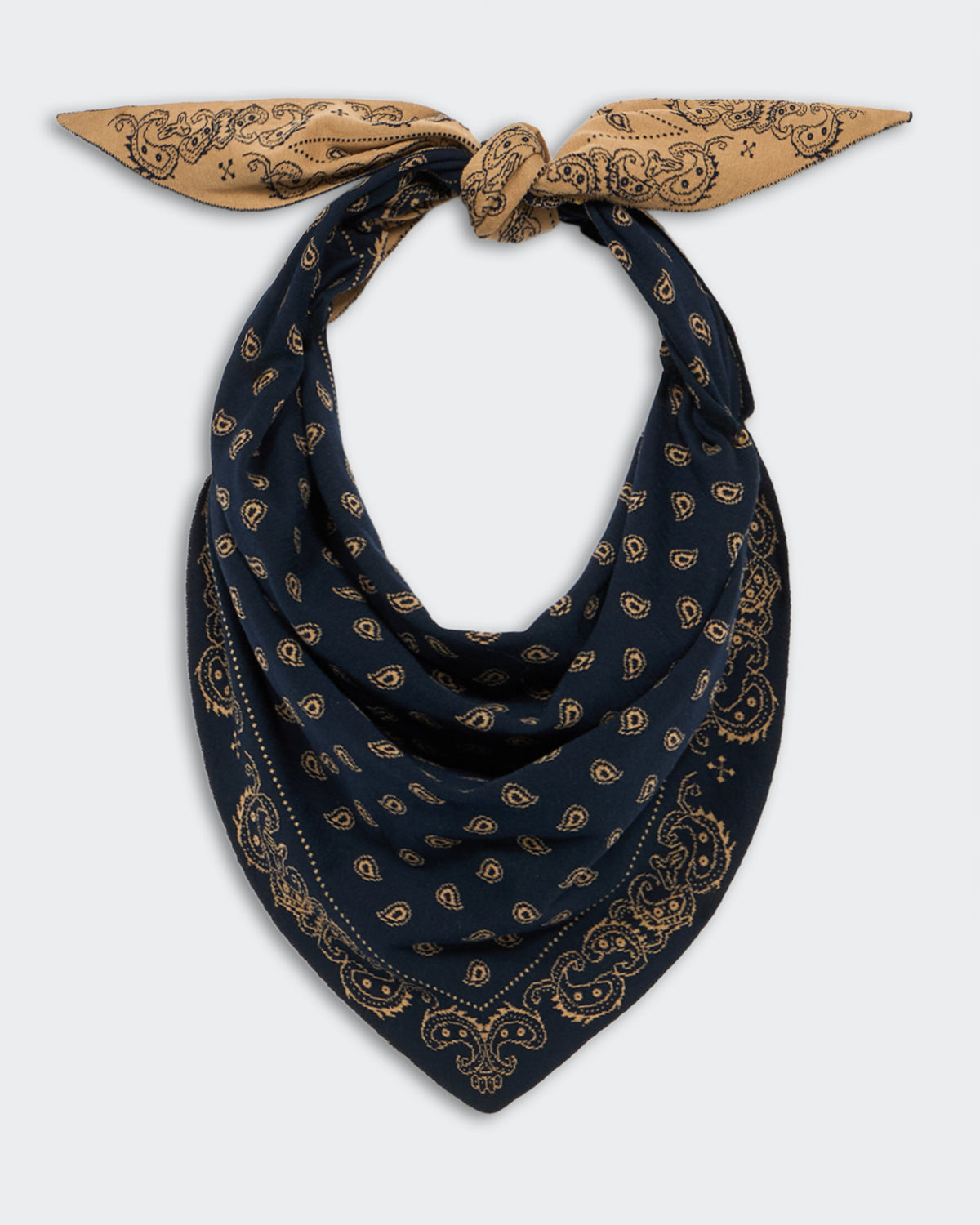 The Wild Rag - Navy/Camel