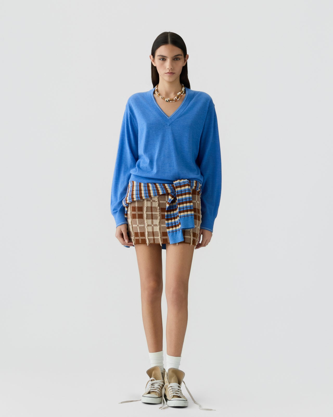 The Airy V - Delft Blue/Cream