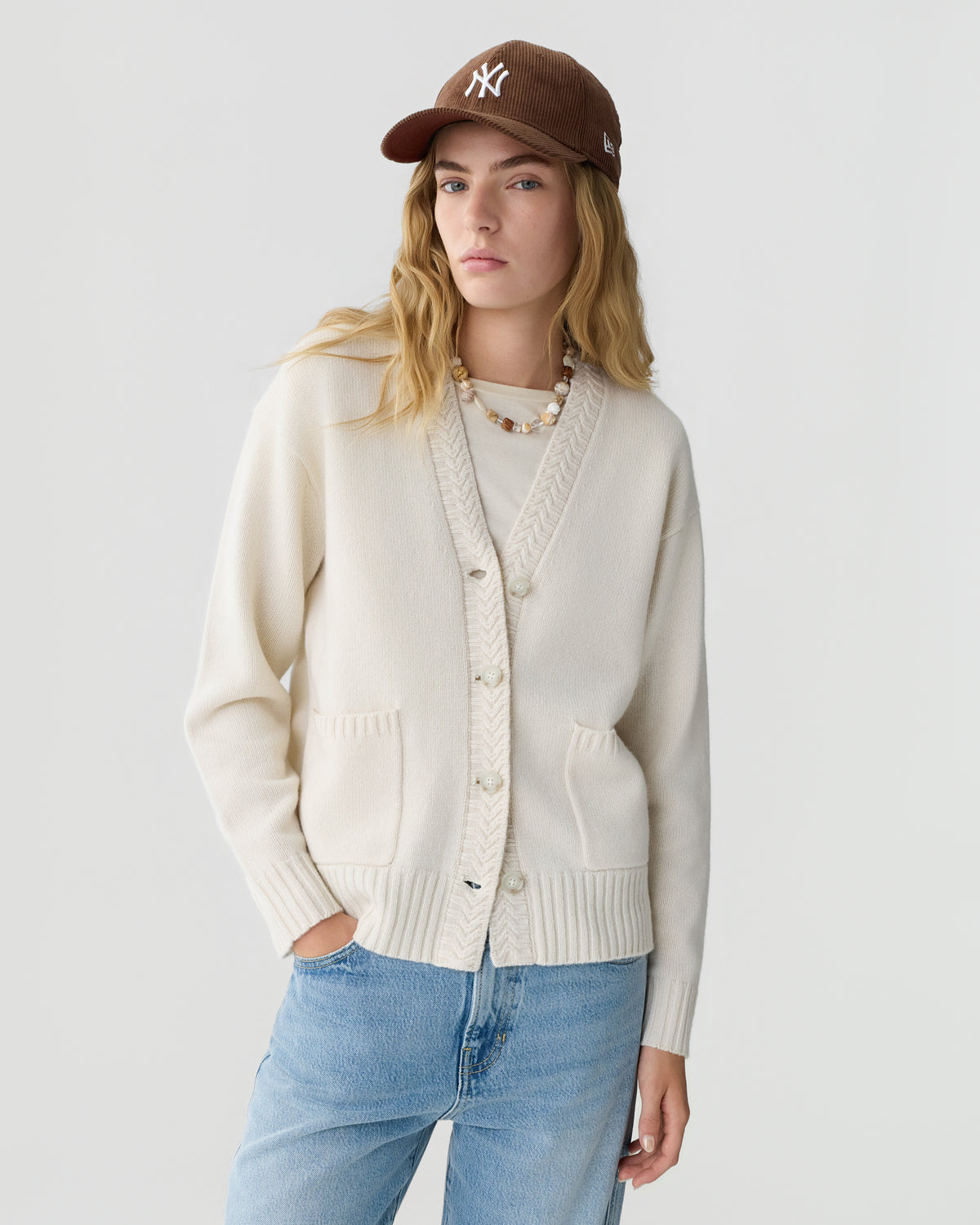 The Cardigan - Cream
