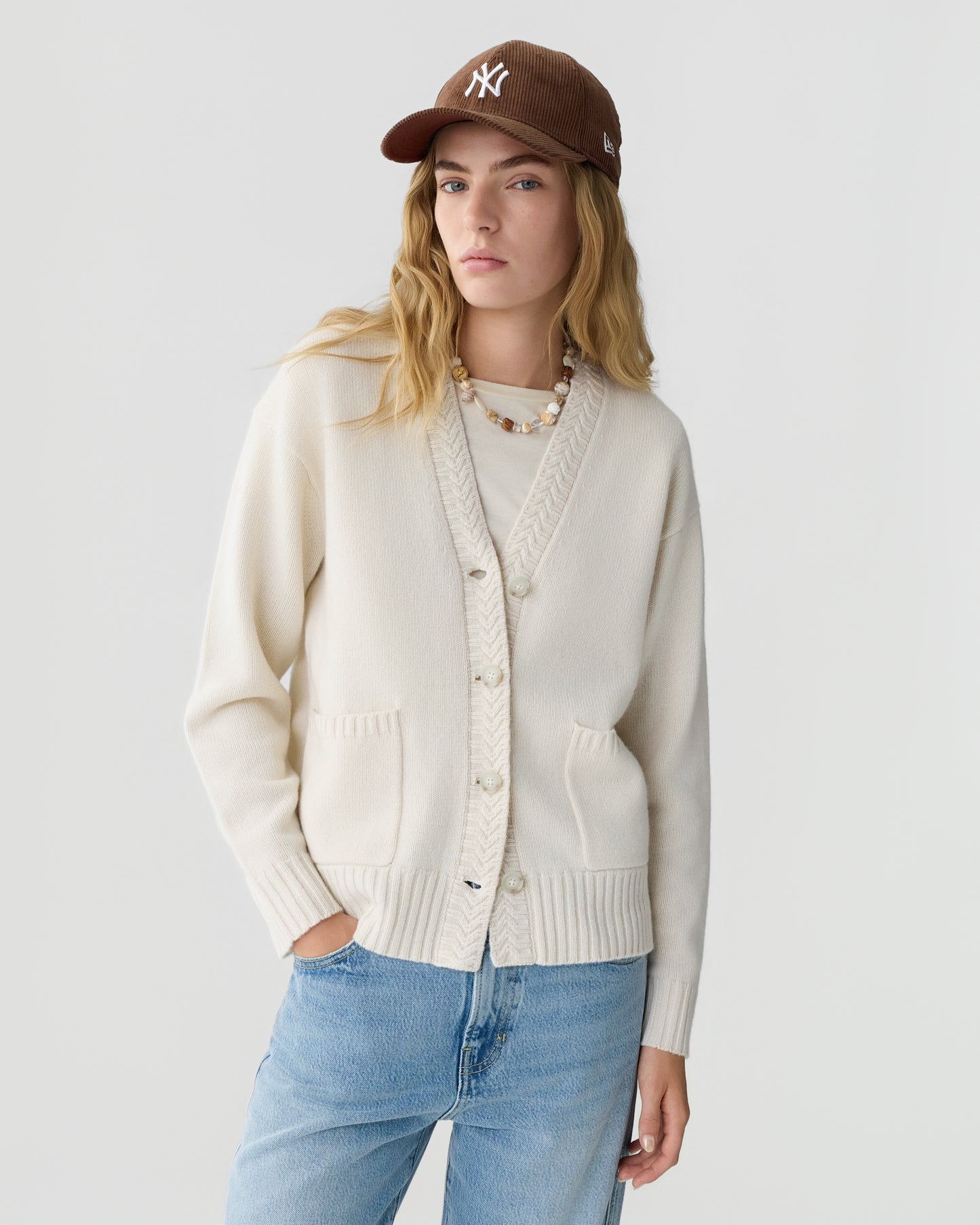 The Cardigan - Cream