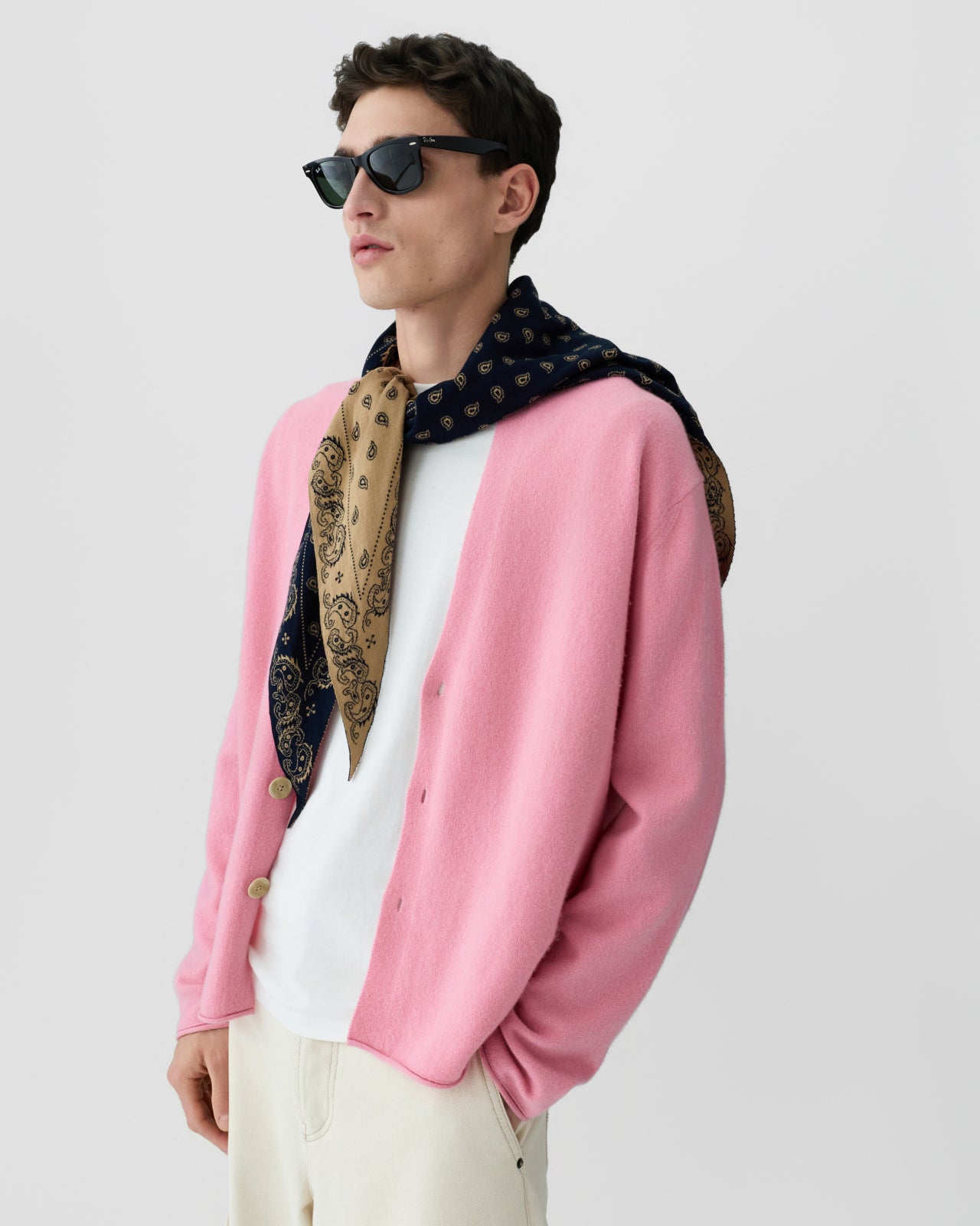 The Wild Rag - Navy/Camel
