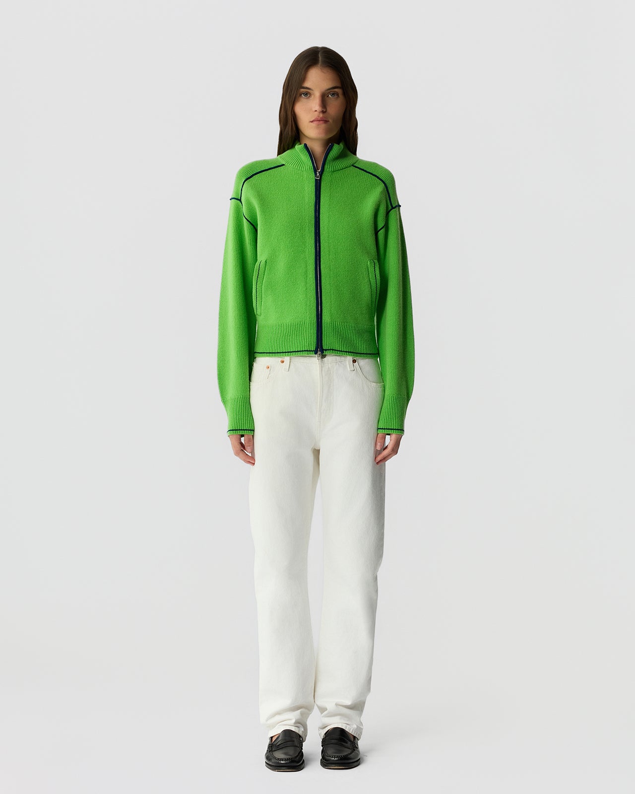 Track Jacket - Match Point/Navy – Guest In Residence