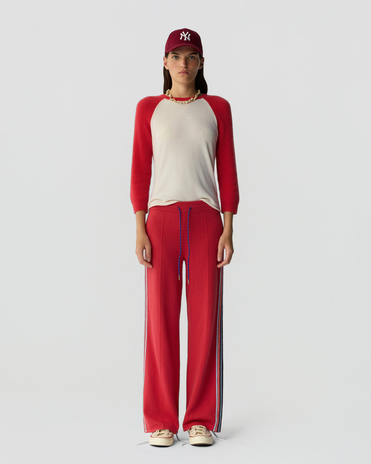Track Pant - Scarlet
