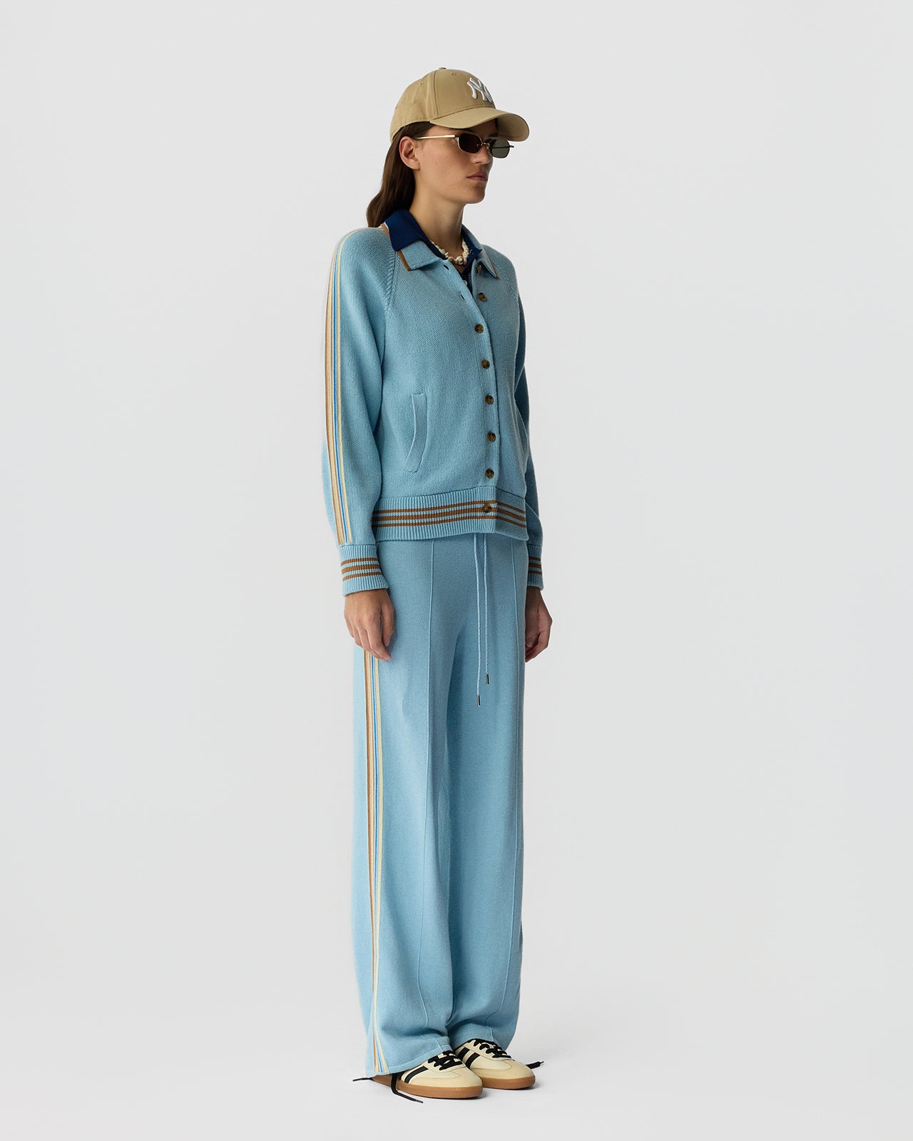 Varsity Jacket - Clear Sky