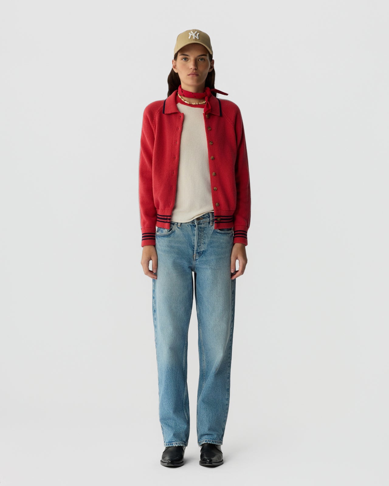 Varsity Jacket - Scarlet