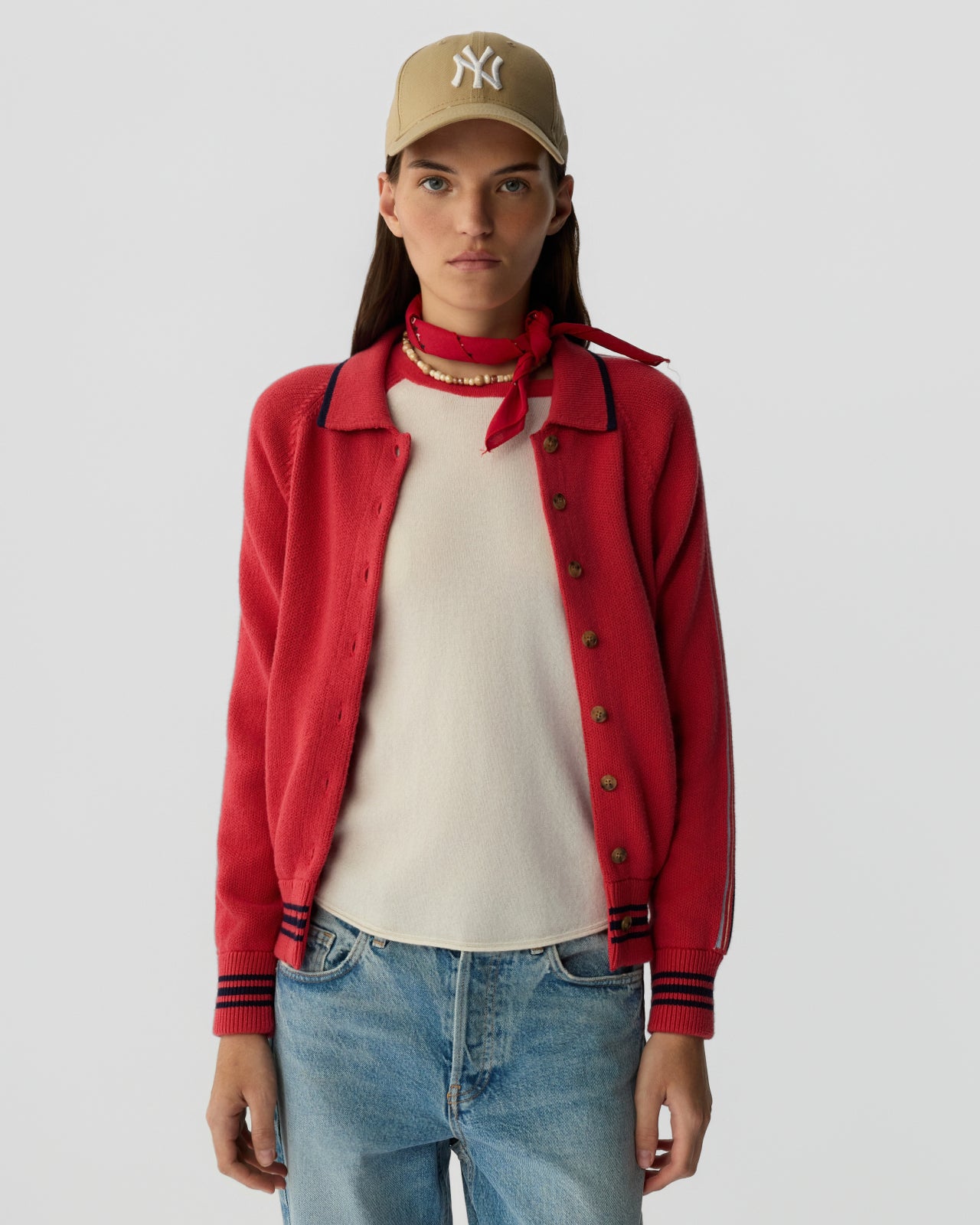 Varsity Jacket - Scarlet